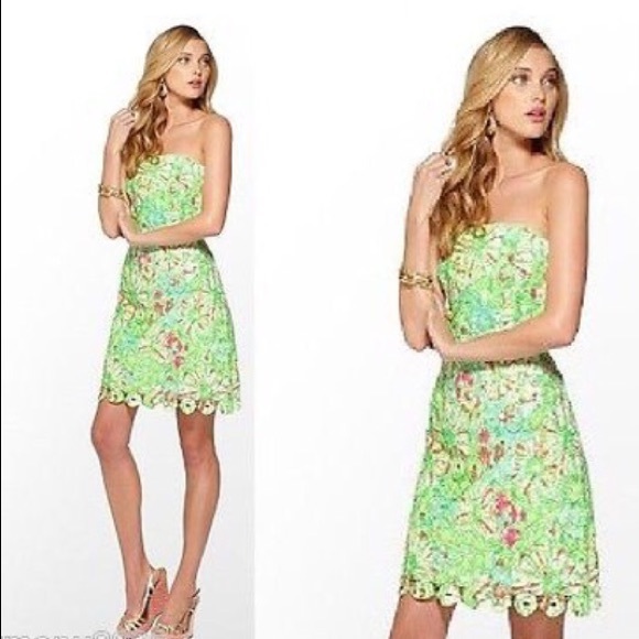 Lilly Pulitzer Fluorescent RANA Dress sz 0