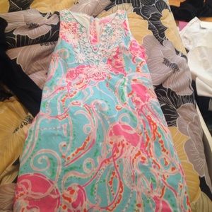Lilly pulitzer jellies be jammin shift dress