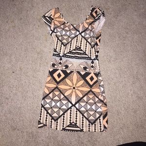 tribal pattern dress