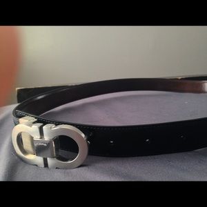 Mens Authentic Ferragamo belt WORN ONCE to wedding
