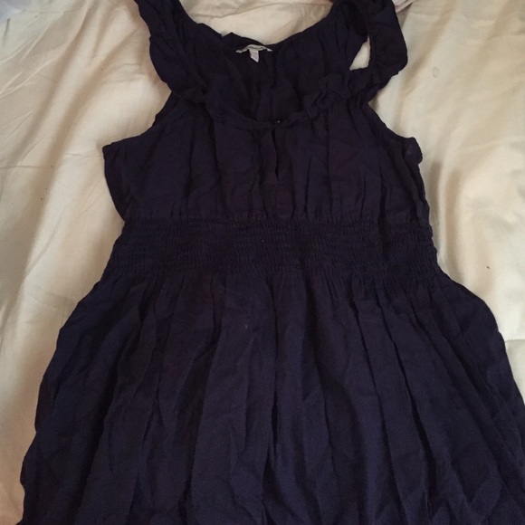 Navy blue dress