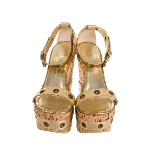 Giuseppe Zanotti Shoes - Giuseppe Zanotti Cork Wedges..... Authentic