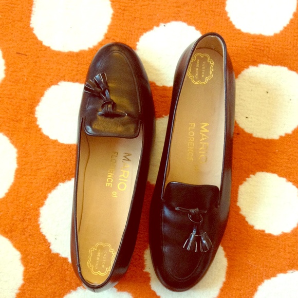 Mario of Florence  Shoes - So Preppy🚩Leather loafers Made in Italy-LiKe NeW