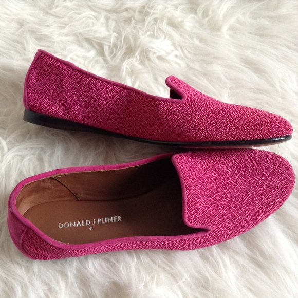 Donald J. Pliner | Shoes | Donald J Pliner Pink Studded  Donald J. Pliner pink studded flats