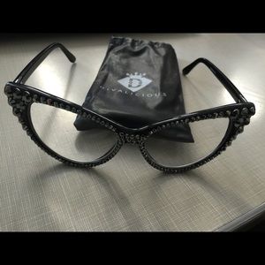Divalicious Crystal Cateye Readers