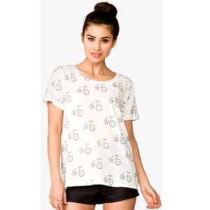 Forever 21 bicycle shirt