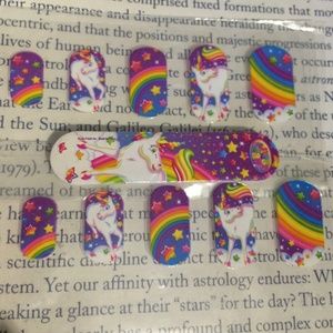 🍕 SOLD 🍕 Unicorn Nail Stickers