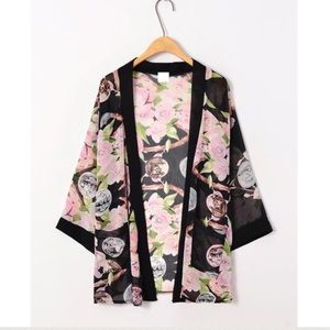 Floral kimono