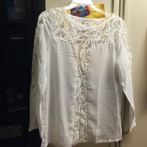Cute white blouse