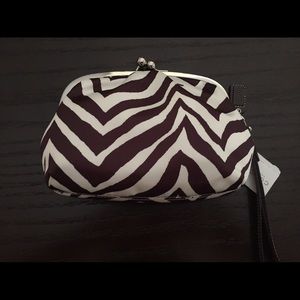 Coach Zebra Clutch