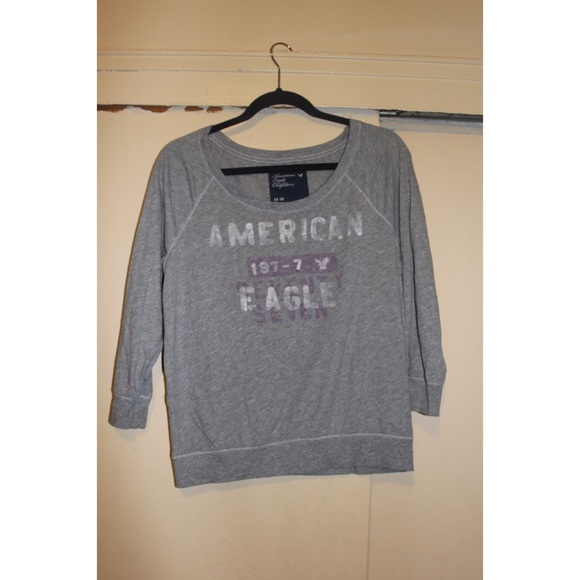 American Eagle 3/4 sleeve sweater