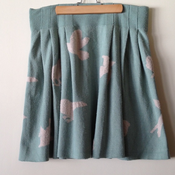 Anthropologie Fulmar Sweater Skirt