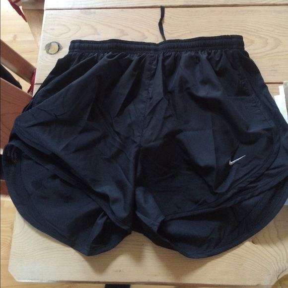black nike shorts
