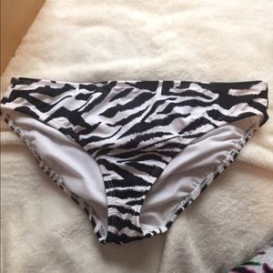 Zebra bikini bottom