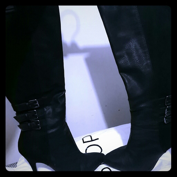 Express knee high boots
