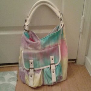 Candies Multi-COLORED bright Pastel Handbag