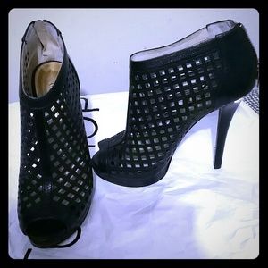 Michael Kors peep toe shoes