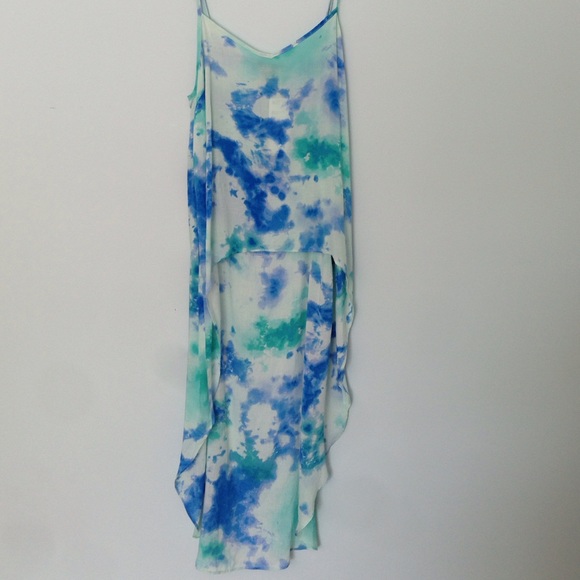 High-Low Tie Dye Top