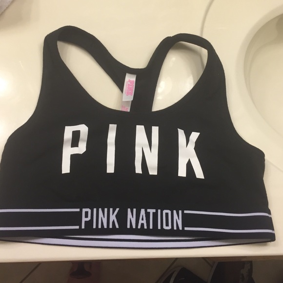 Pink Nation sports bra