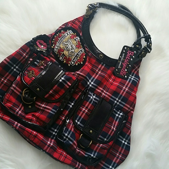 Betsey Johnson Tartan Bag