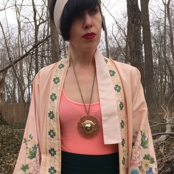 Vintage Jewelry - Vintage geometric necklace