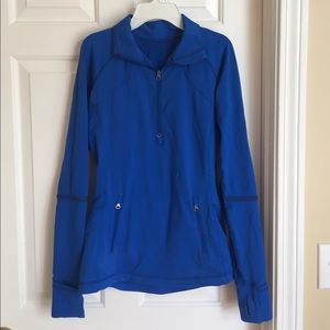 Royal blue lulu lemon 1/2 zip