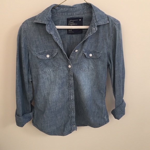 American Eagle Denim Shirt