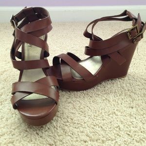 Strappy Wedges