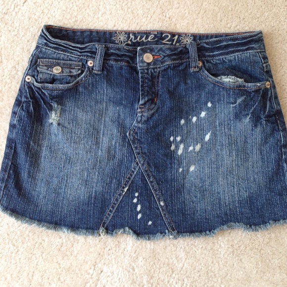 Jean skirt