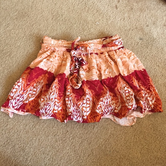 flowy forever 21 skirt