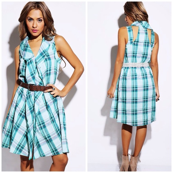 Dresses & Skirts - 🌺Now Available Not Your Usual Plaid Dress🌺