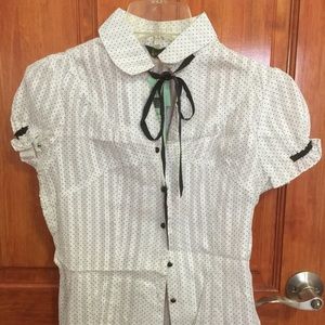 Brand new polka dot shirt