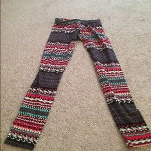 tribal print leggings