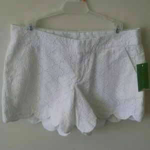 Charleston Eyelet Buttercup Shorts