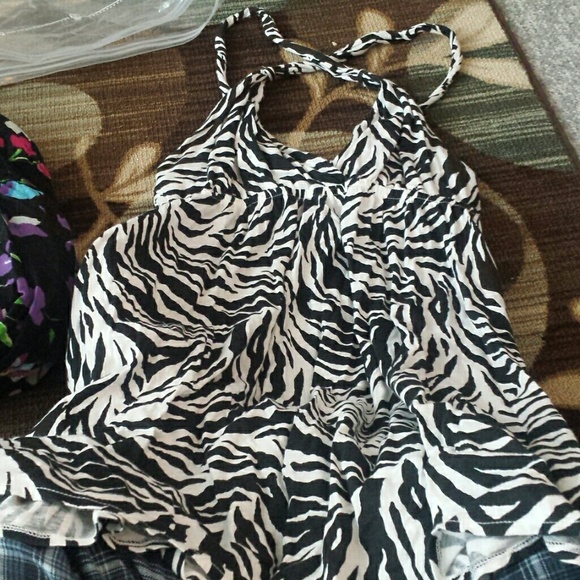 Zebra print dress
