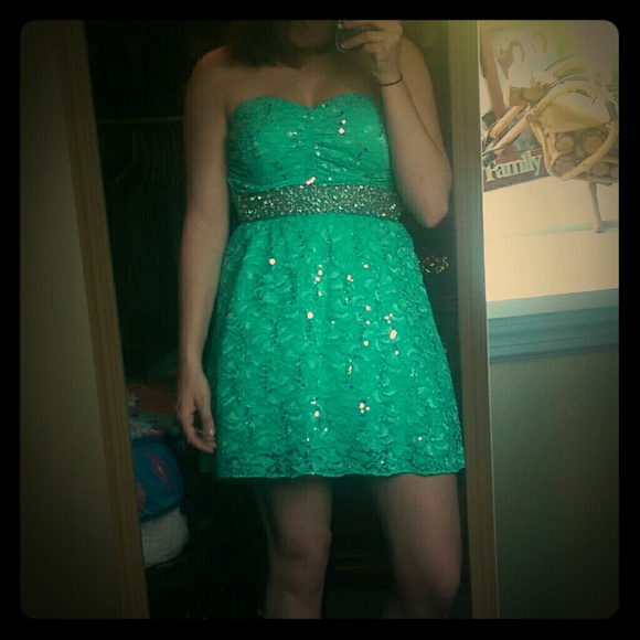 Mint dress
