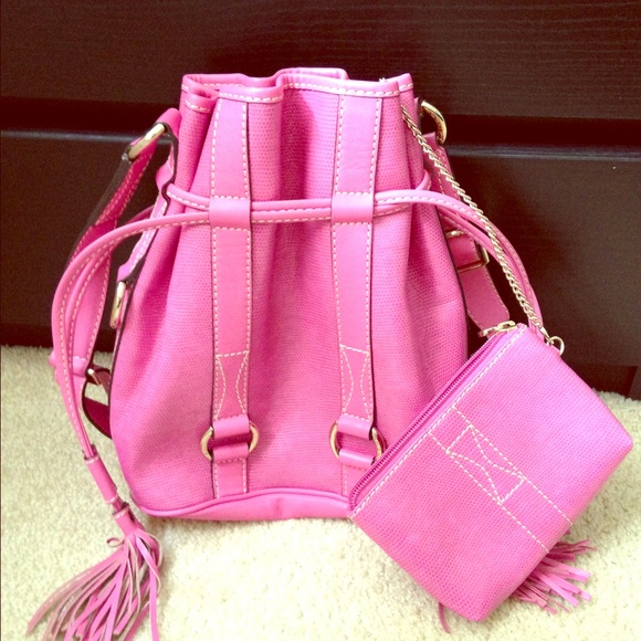 NWOT Lancel bucket shoulder bag