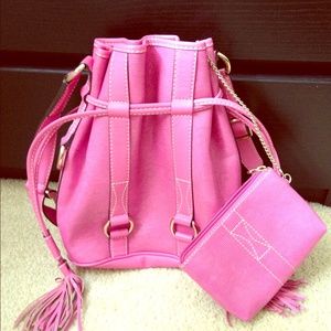 NWOT Lancel bucket shoulder bag