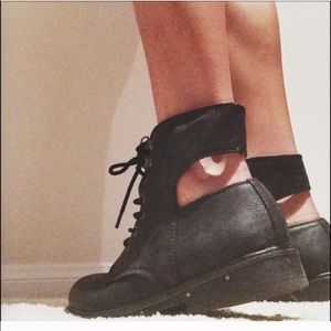 Forver 21 cutout boots