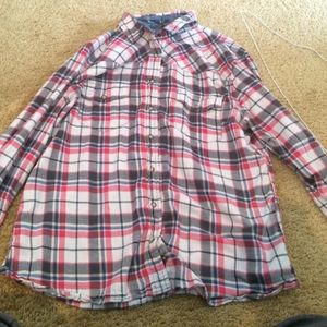 button up pattern flannel