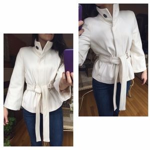 ‼️EVERYTHING MUST GO‼️ White Fashion Coat