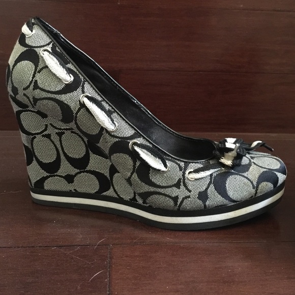 Coach wedges