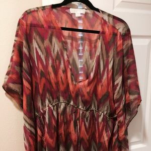 Michael Kors tunic swim suit cover
