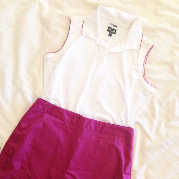 Adidas Climacool Golf top and skort