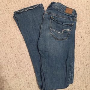 American eagle stretch skinny kick jeans