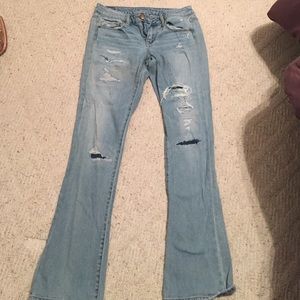 Skinny kick size 4 American eagle stretch jeans