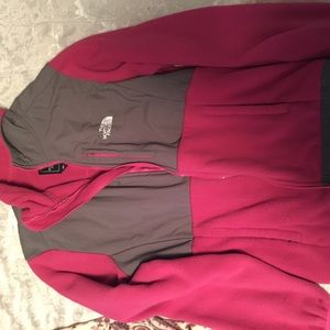 Pink North Face jacket!