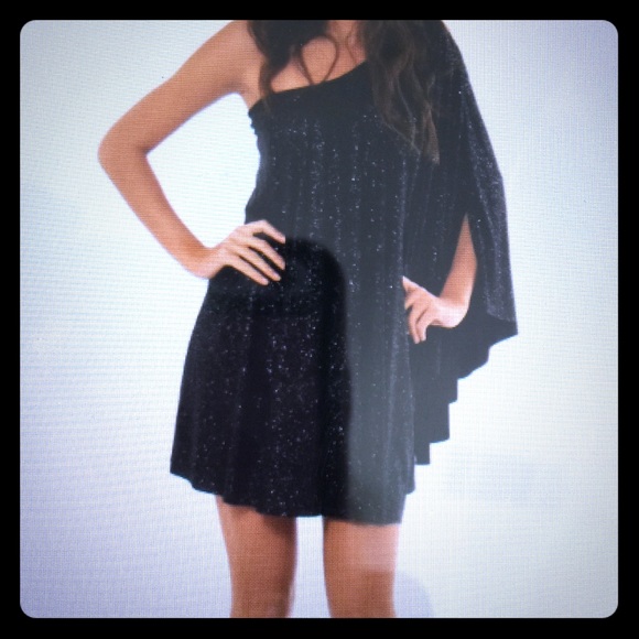 Lipsy London Dresses & Skirts - Lipsy London Metallic One Shoulder Dress