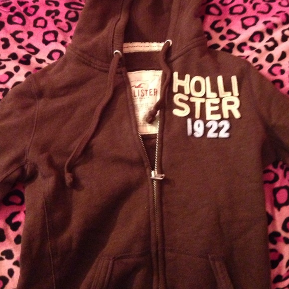 Brown Hollister sweatshirt