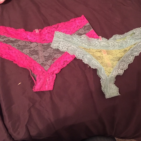 2 pair of vs PINK underwear